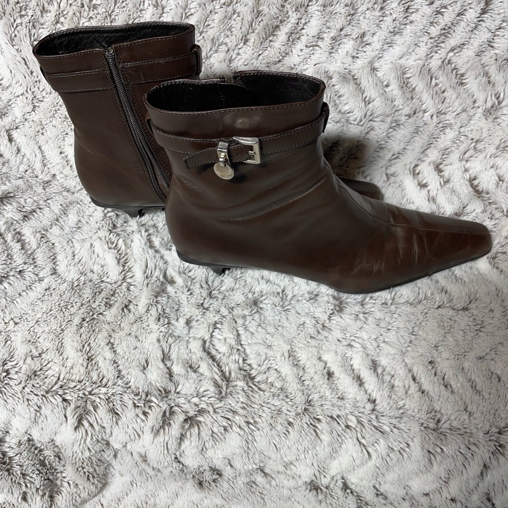 Prada Brown Ankle Boots for Women